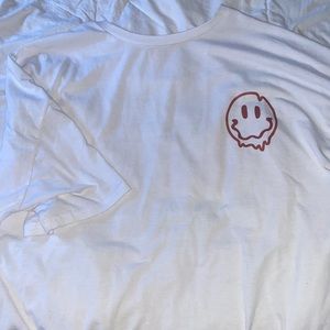 white dear person behind me tee